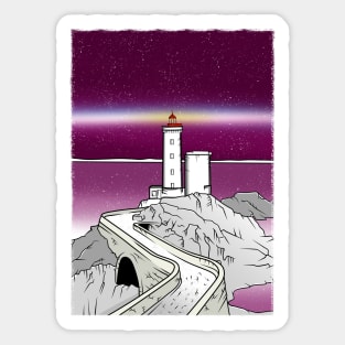 Petit Minou Lighthouse France Sticker